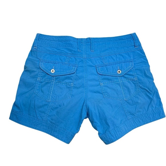 Kuhl Kontra Hiking Short Lightweight Blue Button Back Pockets Womens Size 28 - Picture 10 of 12